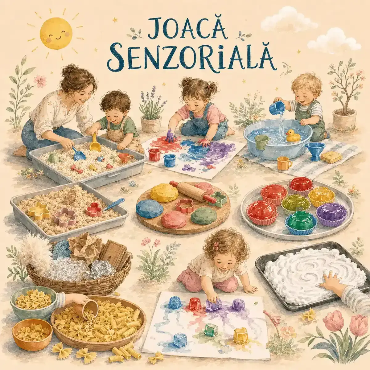100 de idei creative pentru copii de 2 ani: joacă acasă