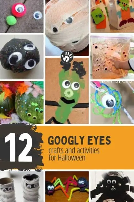 12 idei de bricolaj cu ochi mobili pentru Halloween